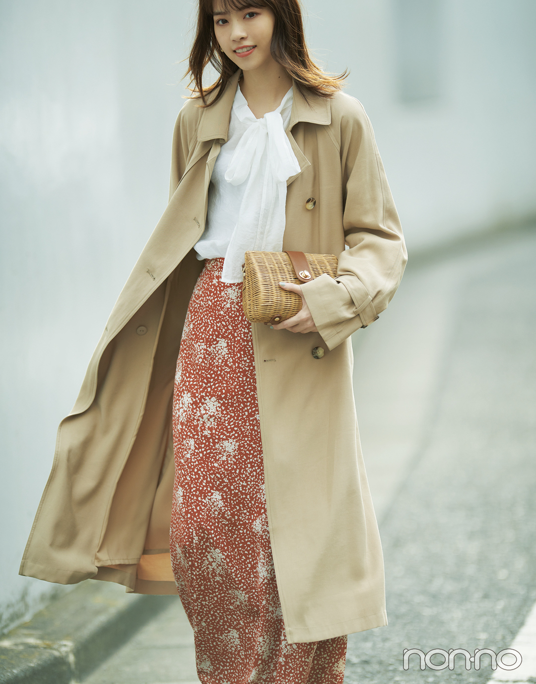 西野七瀬がお手本★ この春、トレンチコートで瞬間最高好感度を手に入れる!_1_3