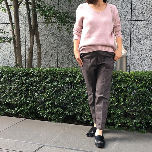 豊富なサイズ展開が嬉しい「E by éclat」の大人ベイカーパンツ_1_4