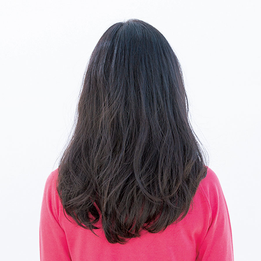 後ろから見た人気ロングヘアスタイル10位の髪型