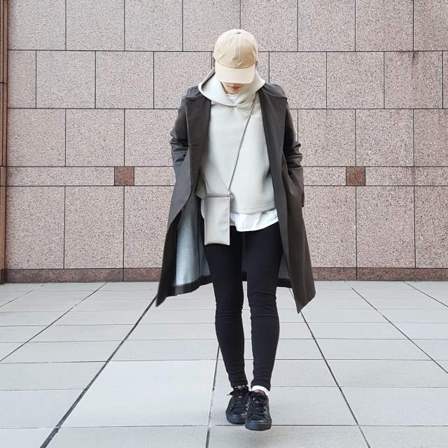 暖かuniqloレギパンで冬支度 大人カジュアルなワンマイルコーデ ファッション誌marisol マリソル 40代をもっとキレイに 女っぷり上々