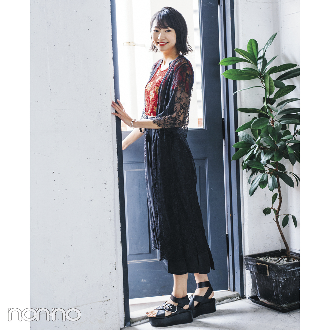 ノンノモデルがショッピングに行くときの私服コーデは Non No Web ファッション 美容 モデル情報を毎日お届け