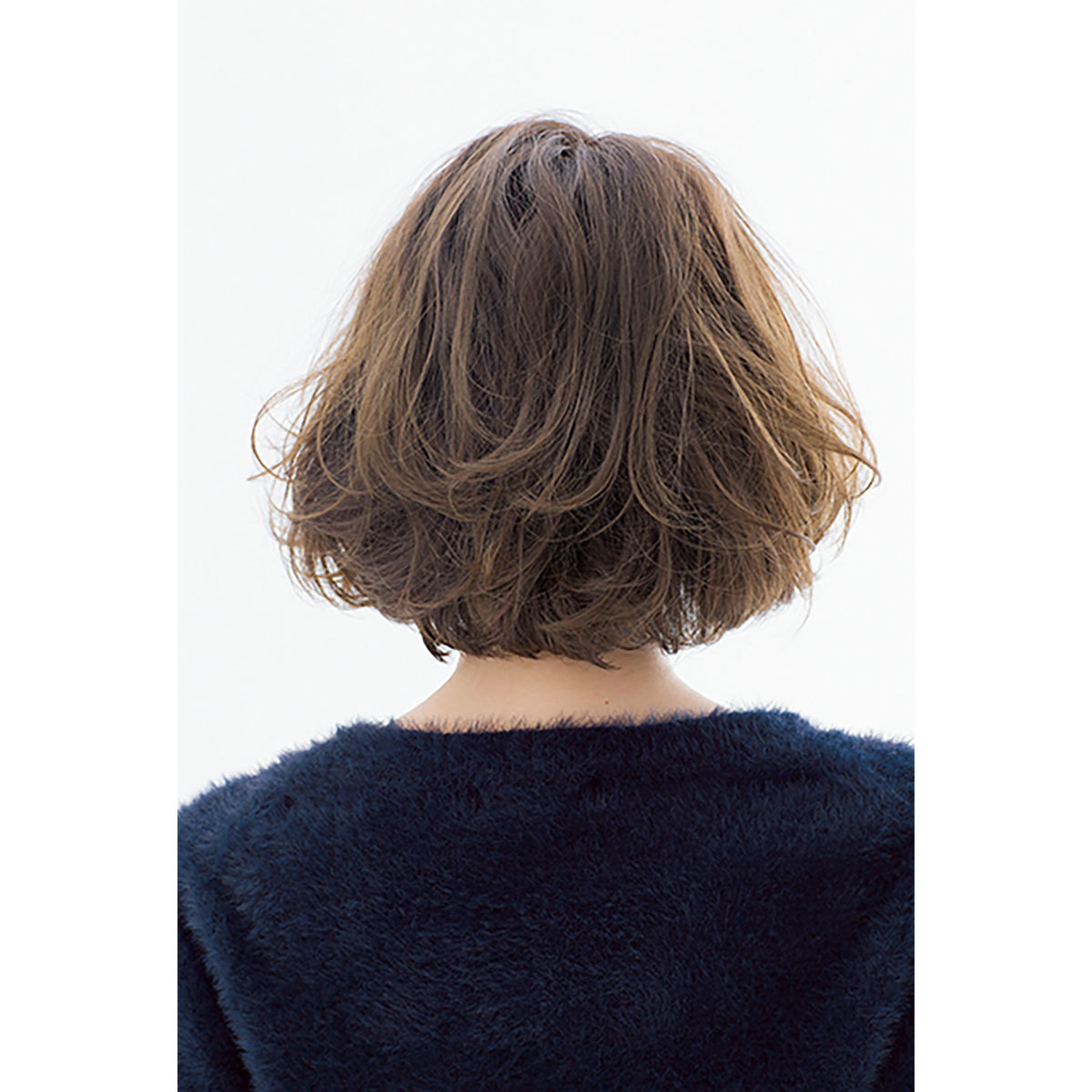 後ろから見た人気ランキング2位のボブヘアスタイル