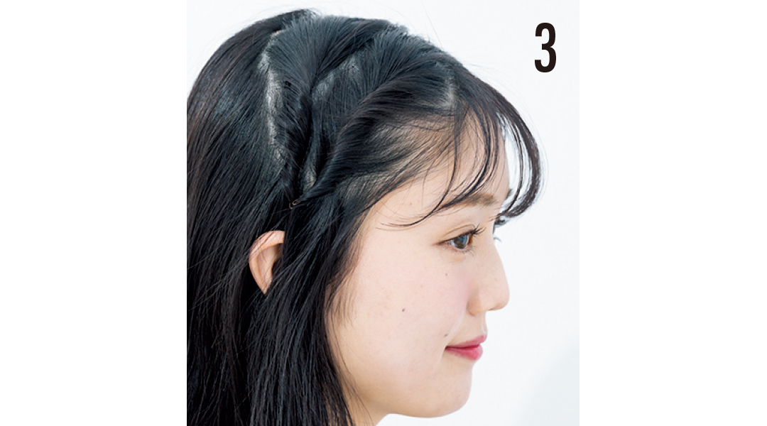 ヘア崩さない女子★ フェミニン派のねじりヘアアレをチェック!_1_6