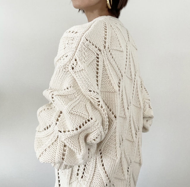 ZARA カーディガン ポンチョ ニット