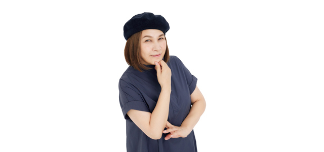 輪郭をとらない柔らかなフォルムと 軽やかな眉色であかぬけさせて