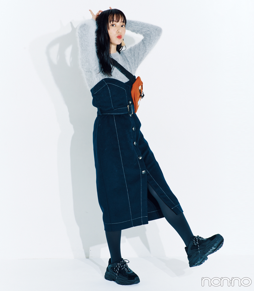 マーキュリーデュオの着映え 細見えどっちも手に入る名品って Non No Web ファッション 美容 モデル情報を毎日お届け