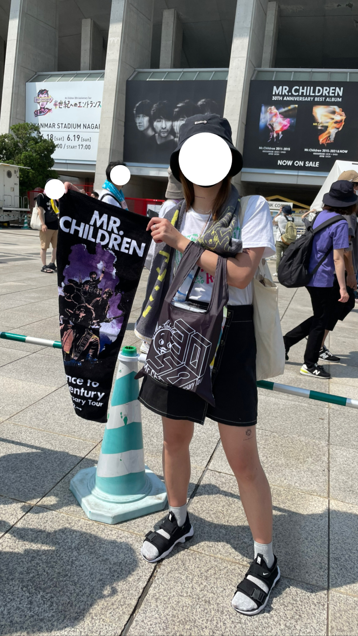 ライブレポ Mr Childrenのライブに行ってきました Non No Web ファッション 美容 モデル情報を毎日お届け