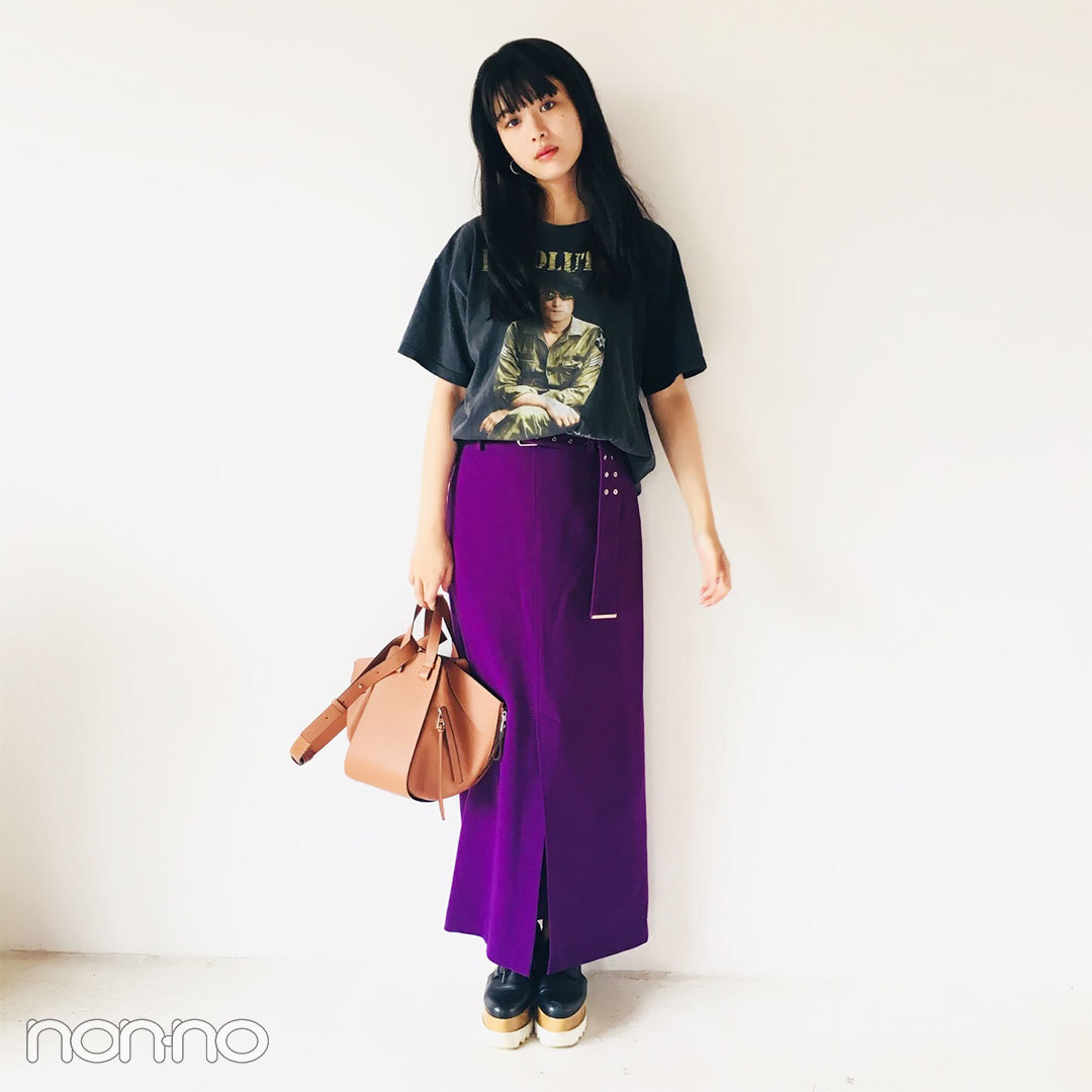 馬場ふみかの私服スナップ