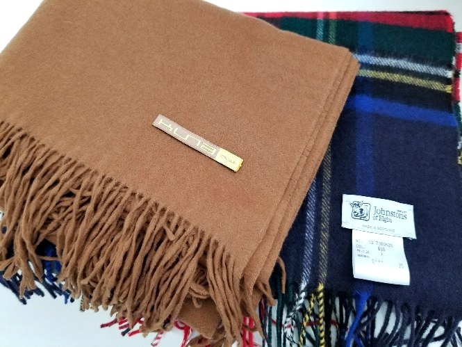この時期何枚も欲しいストールはジョンストンズの別注&セカンドライン(ロイヤルフェザー)がお買い得♡_1_4
