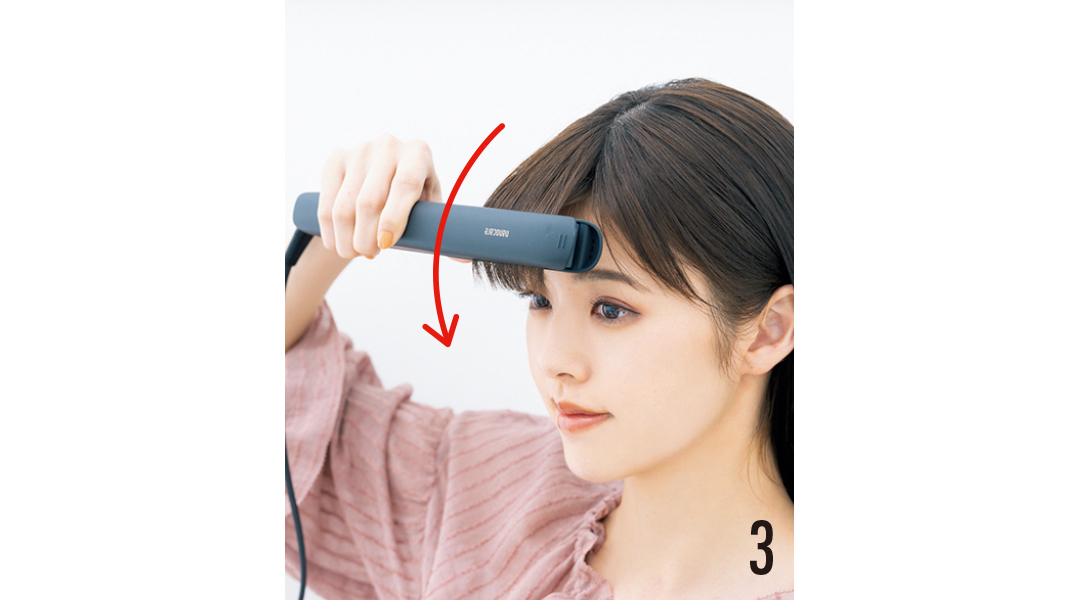 ヘア崩さない女子の”ぺったりしない”前髪ブロー&スタイリング超ていねい解説!_1_10