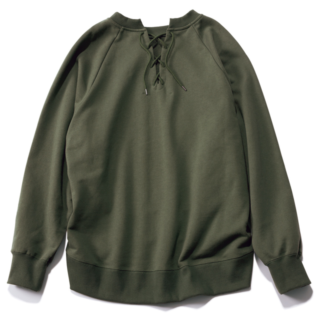 スウェット¥20,900/エクラプレミアム通販(ソルト)
