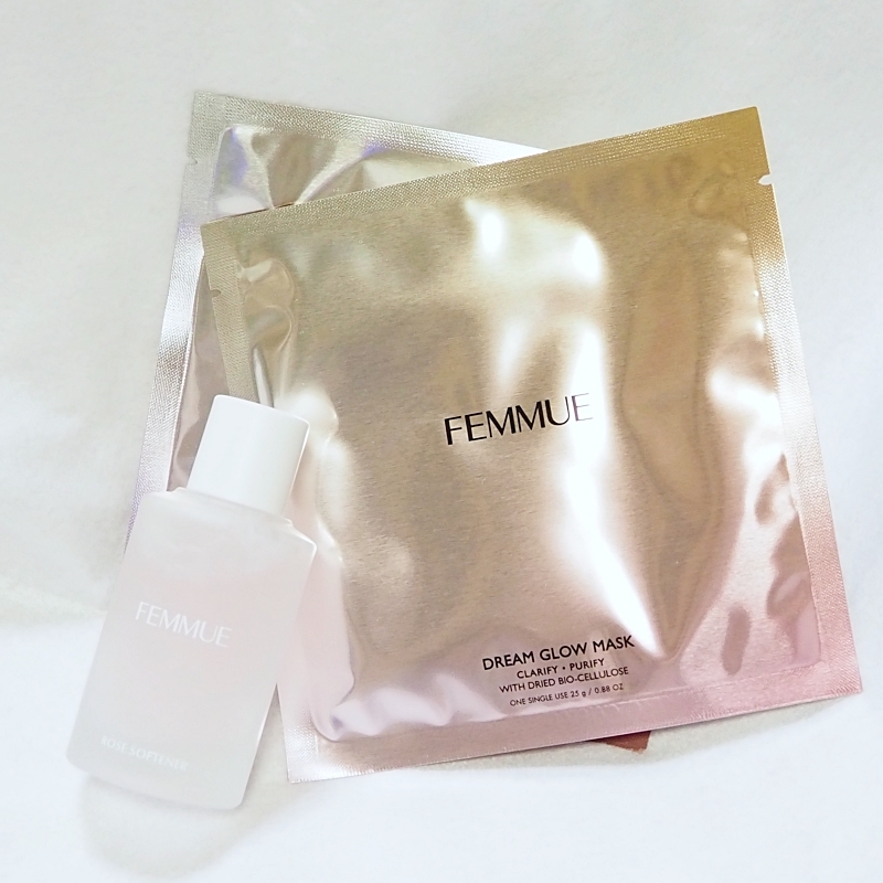 FEMMUEのブースター美容液とマスク
