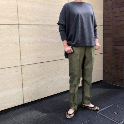 E by eclat ワイドカットソー ¥9,900