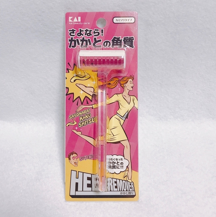 貝印のかかとーるのパッケージ