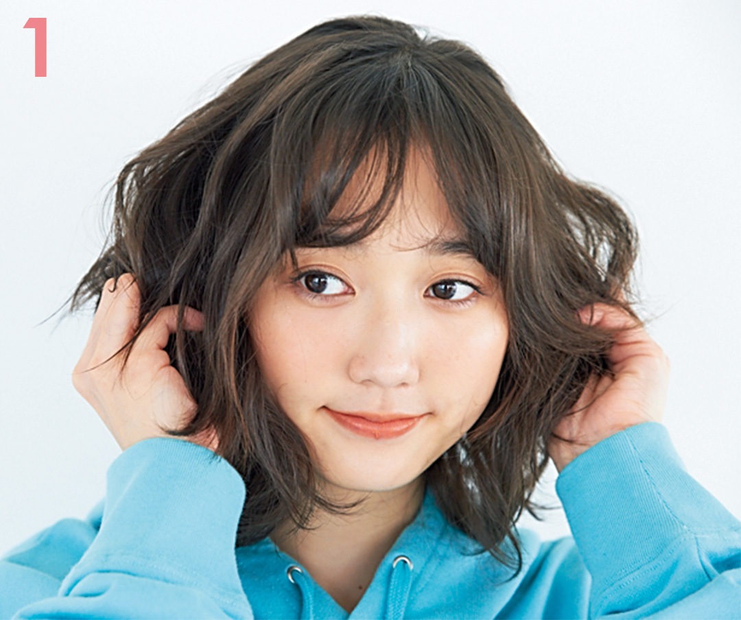 髪が少ない ペタンコさんのふんわりおだんごヘアアレンジを超ていねい解説 Non No Web ファッション 美容 モデル情報を毎日お届け