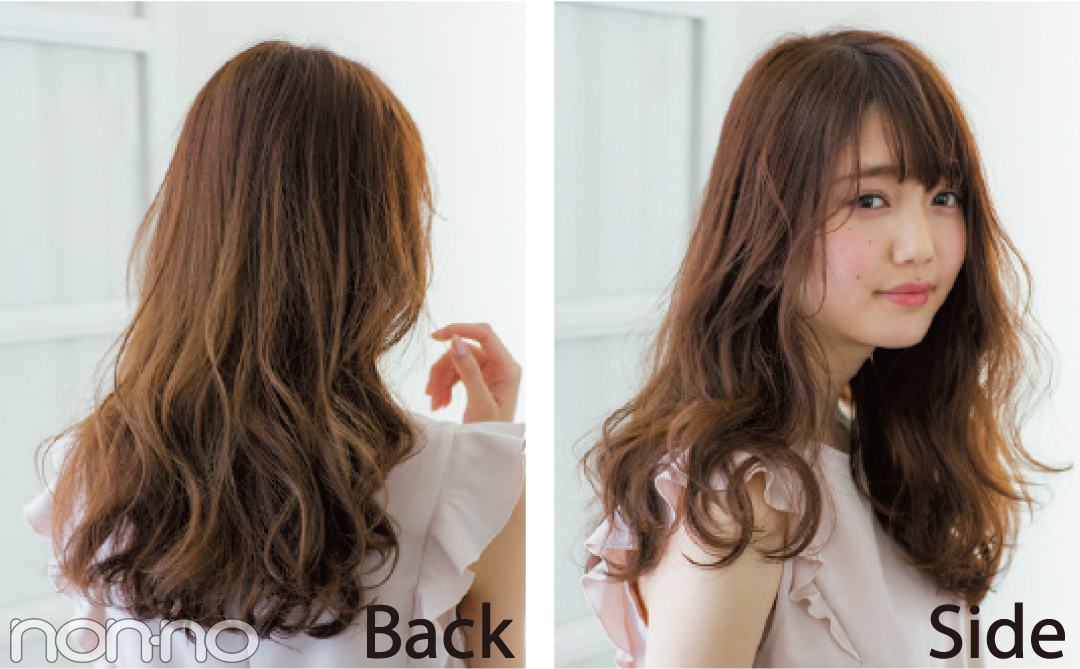 めちゃ可愛ヘア♡ 新ノンノモデル松川菜々花のエアリーロング【Before-Afterアリ!】_1_6