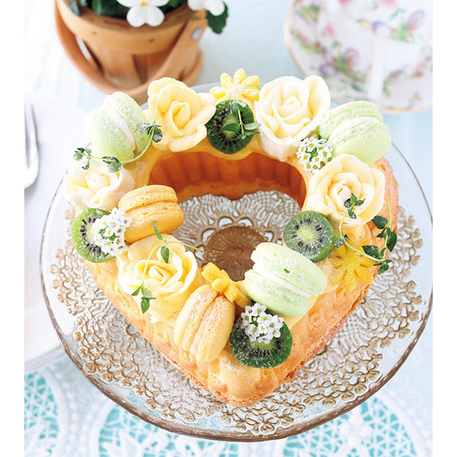 油分ゼロでさっぱり! 軽やかな レモン風味ケーキ