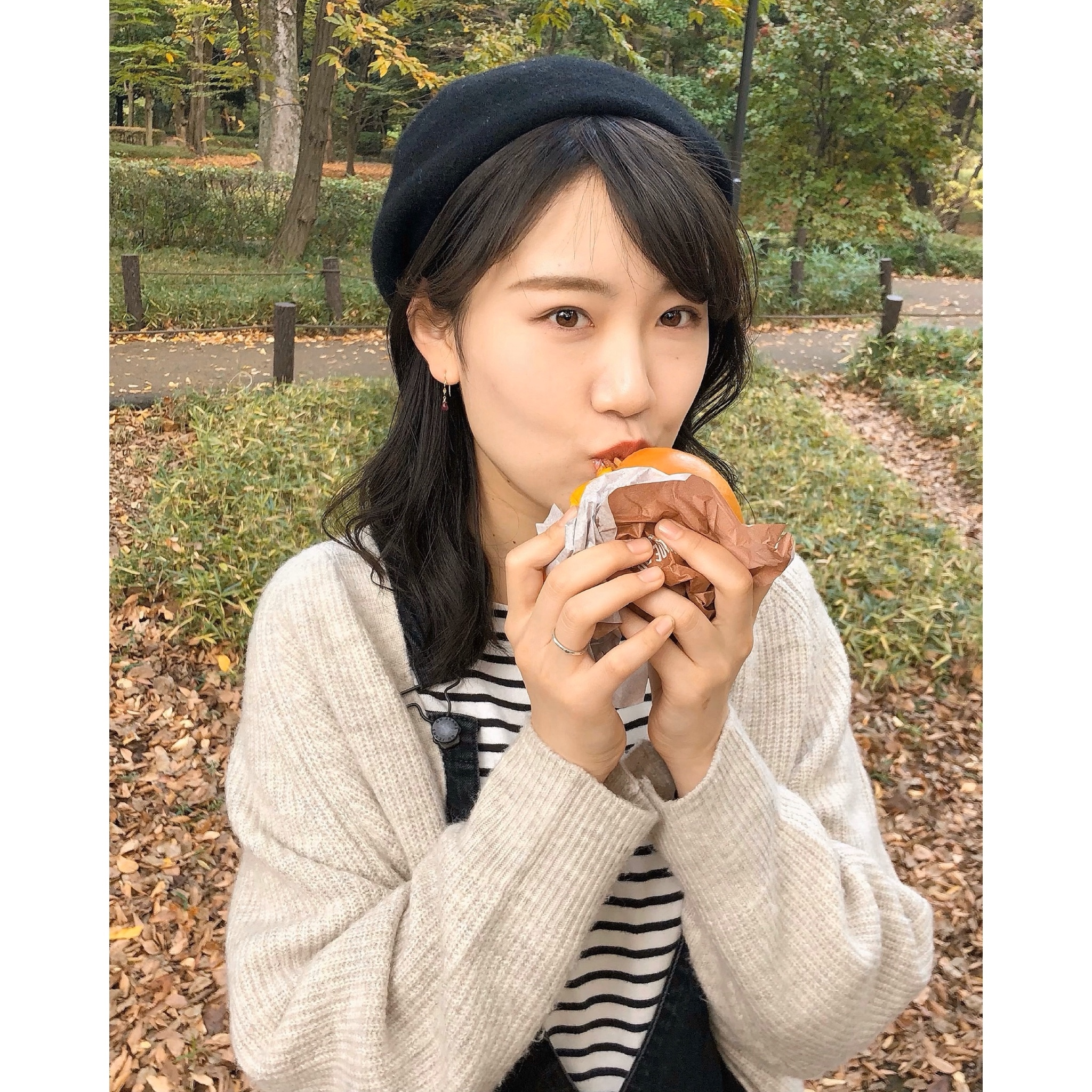 髪の毛ボサボサ(笑)