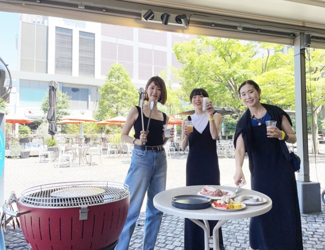 美女組ランチ:運河の見えるテラスBBQで夏を満喫【アラフォーグルメ】_1_10