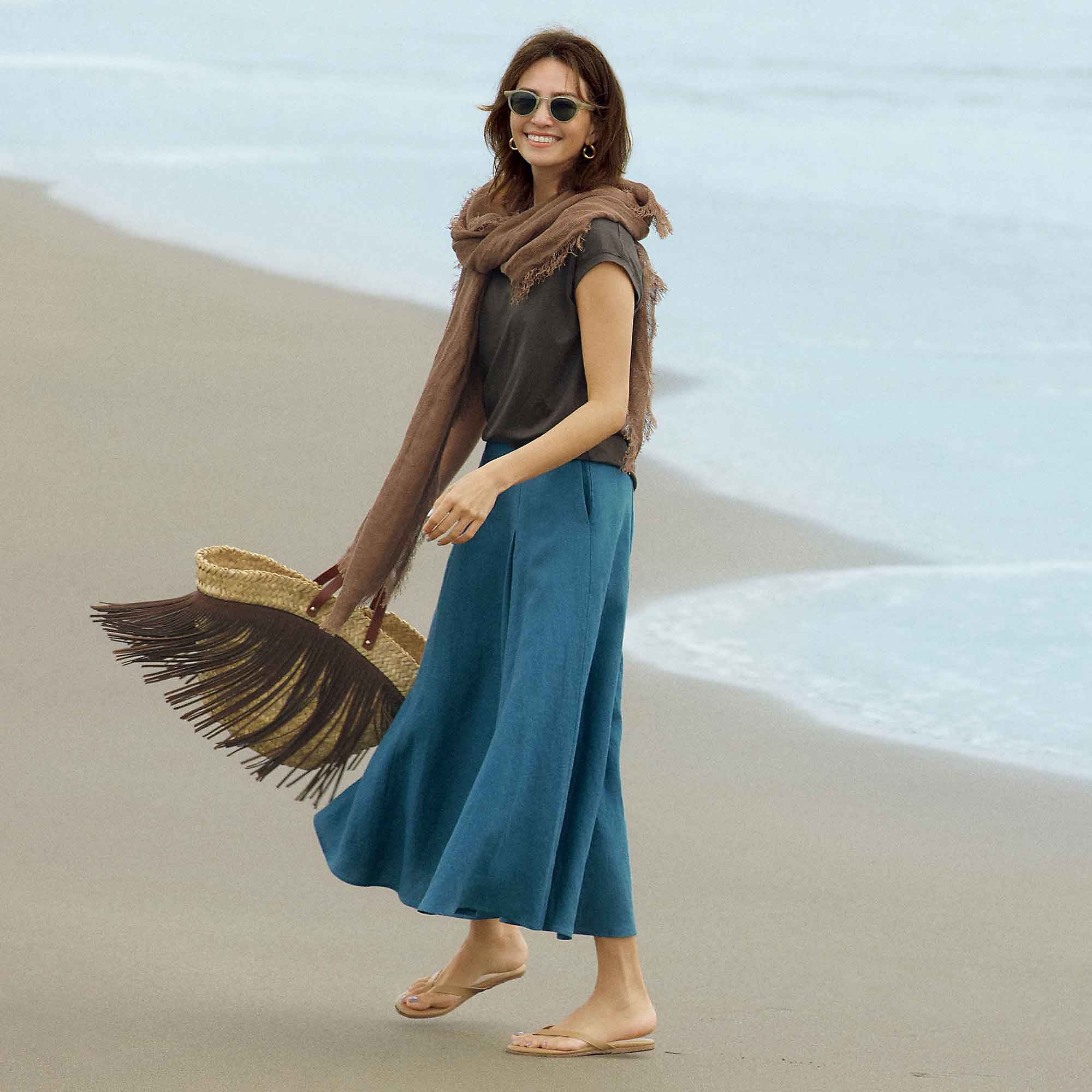 50代を素敵に見せる 夏のおすすめコーディネート 12選 Web Eclat 50代女性のためのファッション ビューティ ライフスタイル最新情報