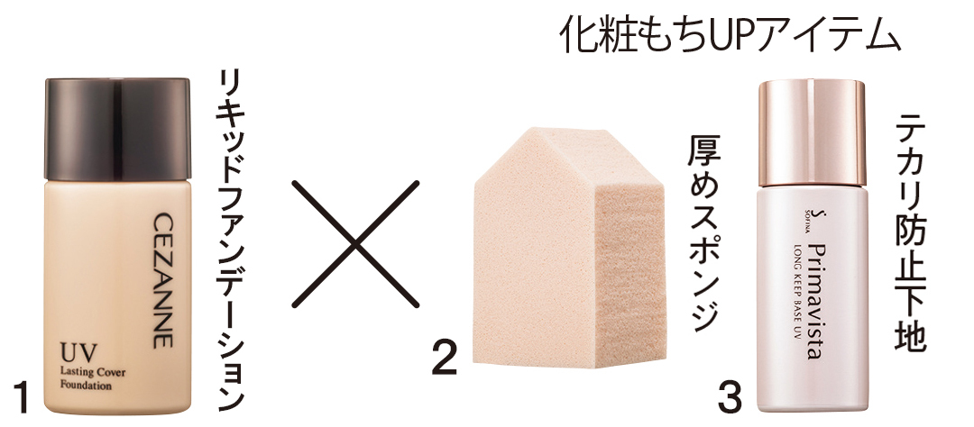 「リキッドファンデーション」で化粧もちを高める♡ 完ぺきプロセス!_1_3