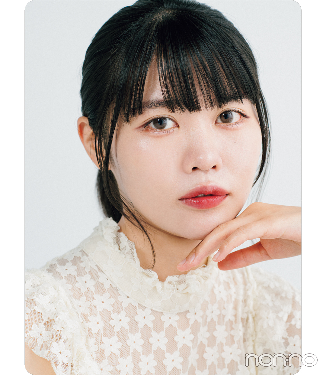 朝10分で人に会える顔をつくるなら夢月さん(Three PEACE)さんモデルカット2-2