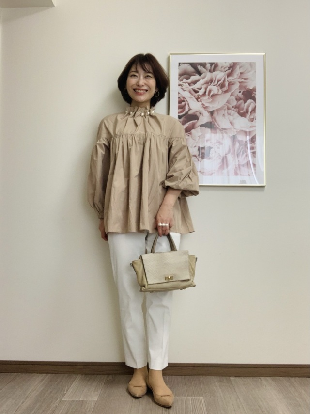 2021年春は、女らしくて上品なフェミニンコーデが気分! 40代のフェミニンコーデまとめ|アラフォーファッション_1_21