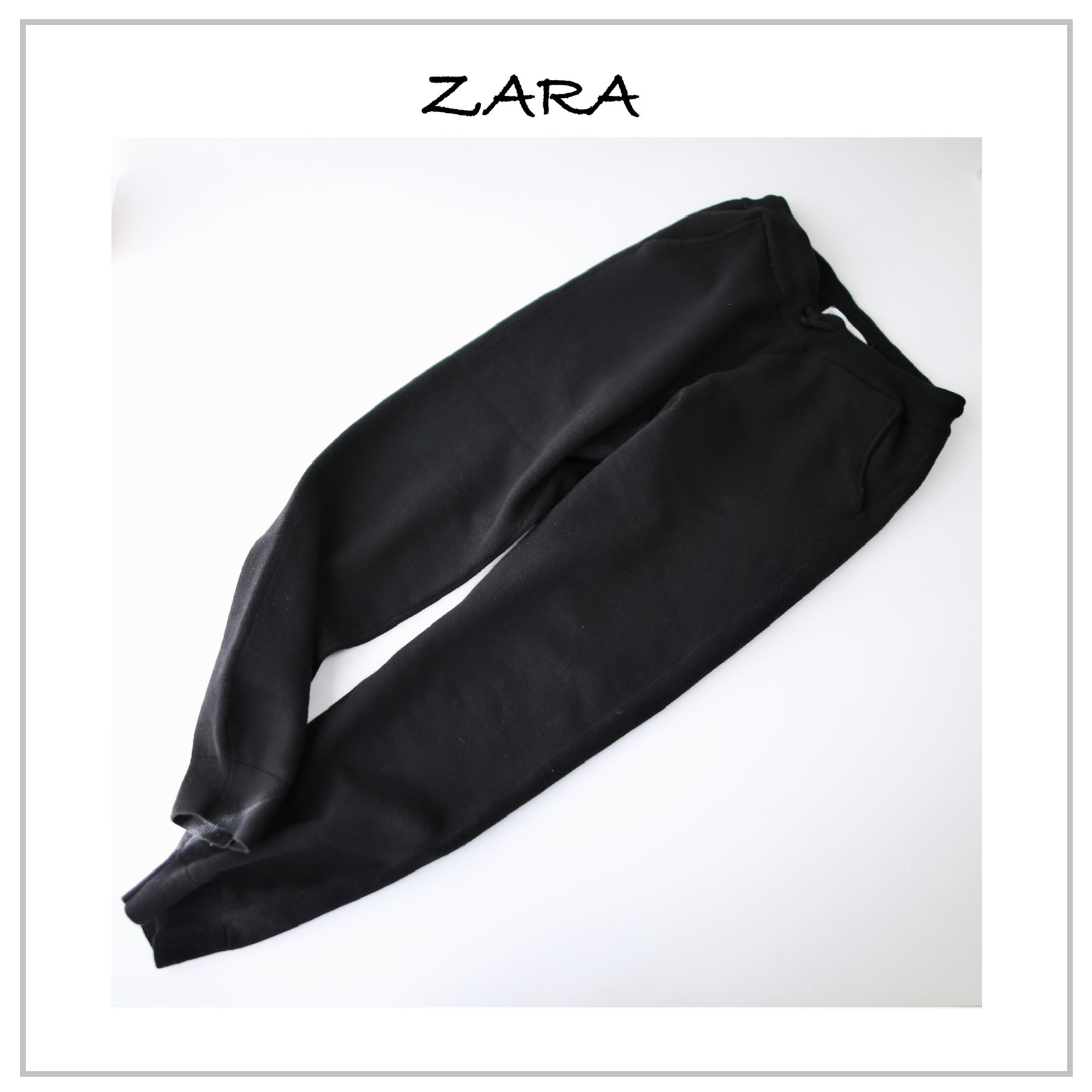 ZARA キッズ ニットジョガーパンツ