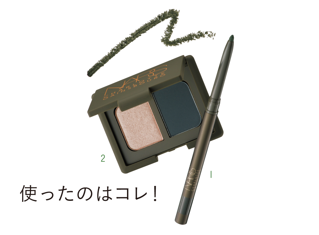 買い足すならカーキのアイライン! 夏顔に簡単イメチェン♡【新木優子のメイク連載③】_1_2