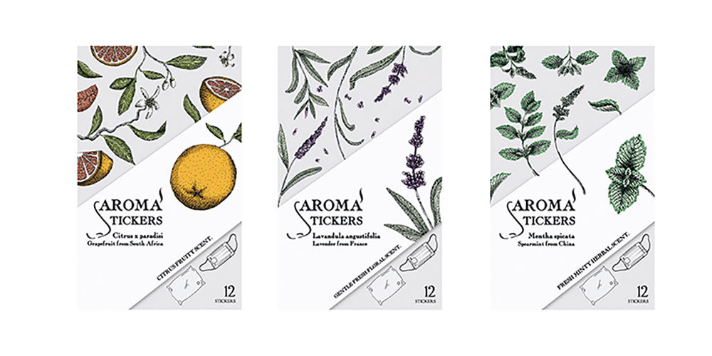 山本香料 マスクに貼るアロマ Aromastickers
