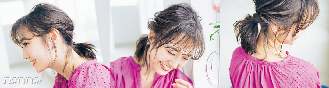 彼女感ヘアアレンジ|鈴木友菜