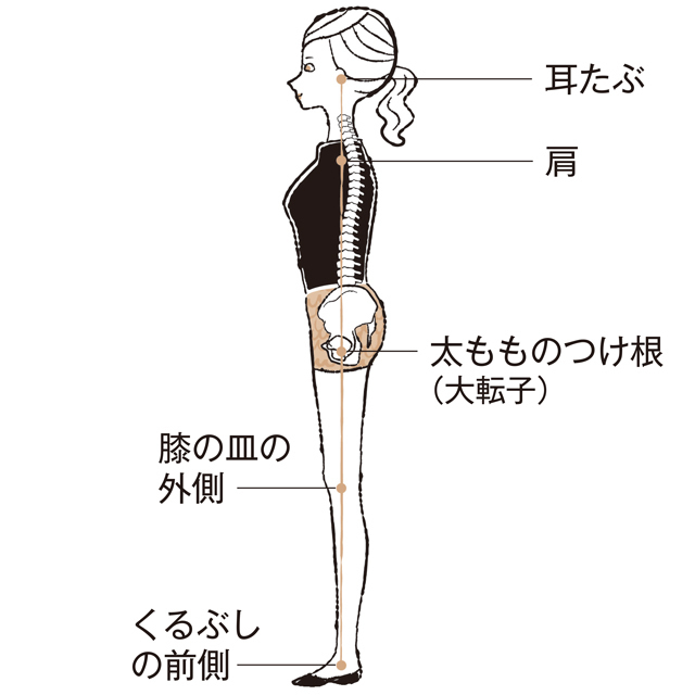 正しい姿勢