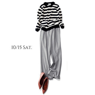 トレンドを忘れない１マイルコーデからオフィスokなスニーカーコーデまで ファッション誌marisol マリソル Online 40代をもっとキレイに 女っぷり上々