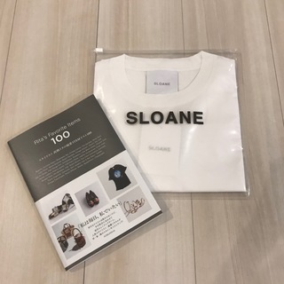 SLOANEのノースリーブT白