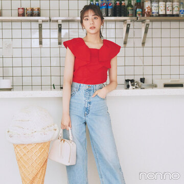 ボーダーtとスカートのゆるマリンなスタイル 大学生の毎日コーデ Non No Web ファッション 美容 モデル情報を毎日お届け ボーダーtとスカートのゆるマリンなスタイル 大学生の毎日コーデ Non No Web ファッション 美容 モデル情報を毎日お届け