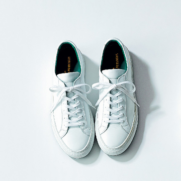 きれいめシーンにぴったり 白レザースニーカーカタログ 五選 Web Eclat 50代女性のためのファッション ビューティ ライフスタイル最新情報