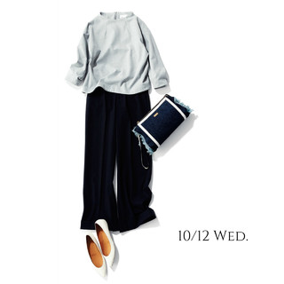 仕事の合間に姪の幼稚園送迎を頼まれたので念の為オールネイビーを ファッション誌marisol マリソル Online 40代をもっとキレイに 女っぷり上々