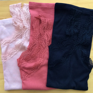 ユニクロで色ち買い!2WAYリブレースタンクトップ♡_1_1