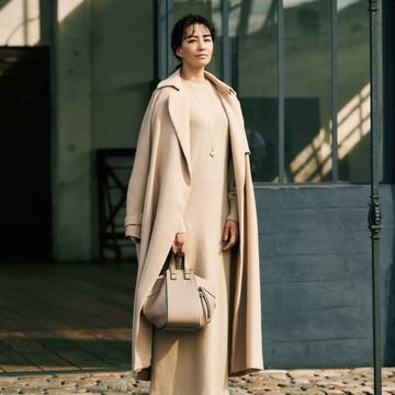 Iシルエットコーデ ボクシーなミドル丈コートはインナーをiラインに Web Eclat 50代女性のためのファッション ビューティ ライフスタイル最新情報 Iシルエットコーデ ボクシーなミドル丈コートはインナーをiラインに Web Eclat 50代女性のためのファッション ビューティ ライフスタイル最新情報