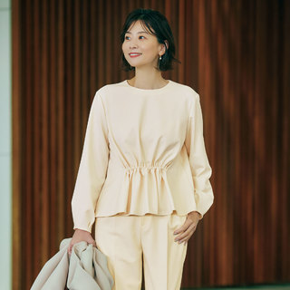 着心地抜群で シワも気にならない M7daysのジャージーワンピース ファッション誌marisol マリソル Online 40代をもっとキレイに 女っぷり上々