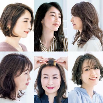 アラフィー女性の憧れヘアスタイル 富岡佳子 エクラモデルズの最新ヘアスタイル大公開 50代髪型人気ランキングtop10 Web Eclat 50代女性のためのファッション ビューティ ライフスタイル最新情報