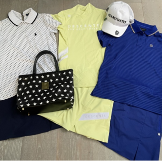 格好から入る私。最近新調したgolfウェアです。