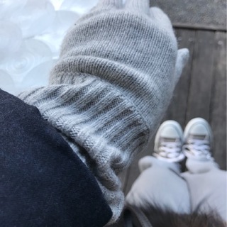 UNIQLOカシミヤ、小物も優秀です!_1_2