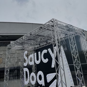 会場内には素敵なフォトスポットも。