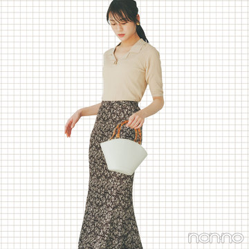 花柄スカート の記事一覧 Non No Web ファッション 美容 モデル情報を毎日お届け
