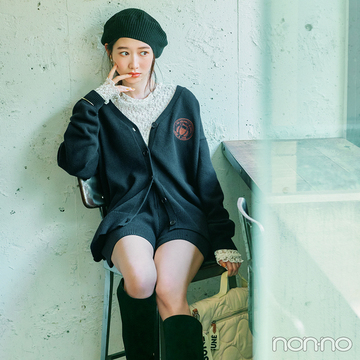 ニット帽 の記事一覧 Non No Web ファッション 美容 モデル情報を毎日お届け