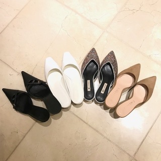 今年大活躍のお気に入りのミュールたち