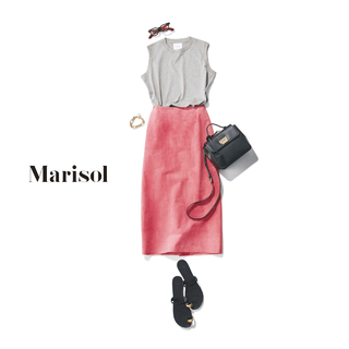 50代紳士との初デートにはふんわり着映えブラウスで可愛く仕上げて 19 8 29コーデ ファッション誌marisol マリソル Online 40代をもっとキレイに 女っぷり上々