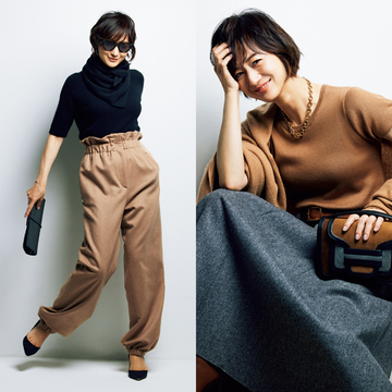 大人の辛口ベージュコーデ キャメルジャケットを羽織ればいつものデニムスタイルが見違える Web Eclat 50代女性のためのファッション ビューティ ライフスタイル最新情報