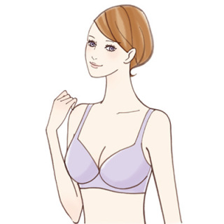 “上向き美乳”は意識しだい! 簡単エクササイズ&正しいブラで見違える【50代のお悩み・上向き美乳】_1_2